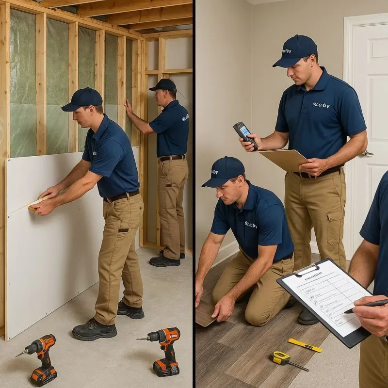Repairs and Reconstruction process in Elkfork, KY